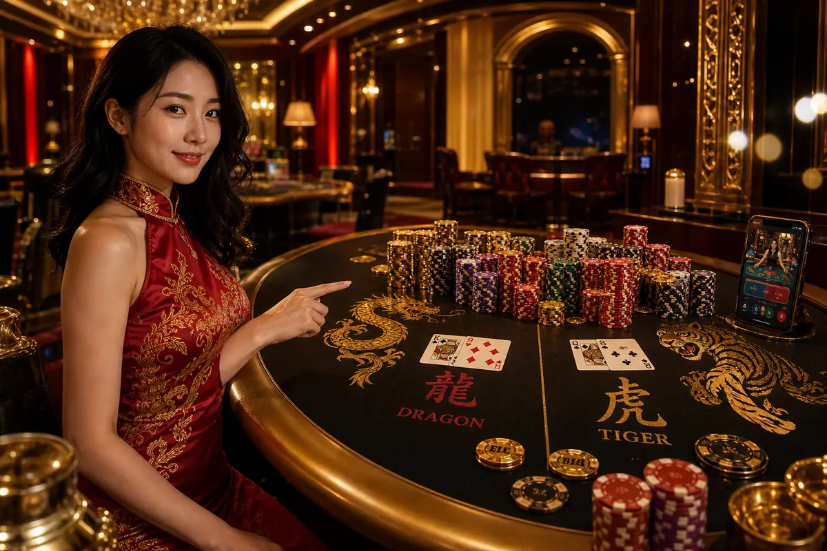 max855 Casino dealer langsung meja baccarat